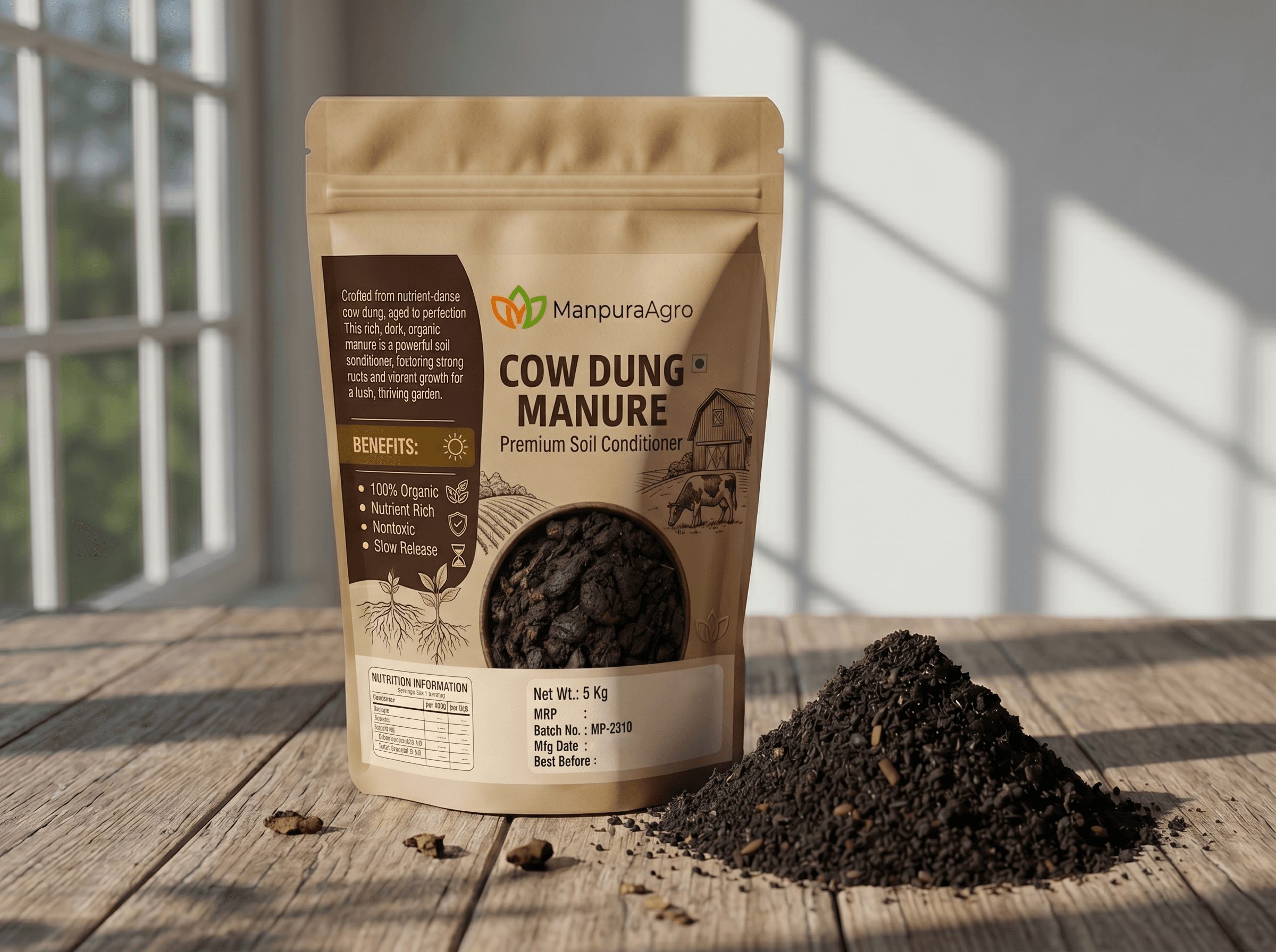 Premium Cow Dung Manure