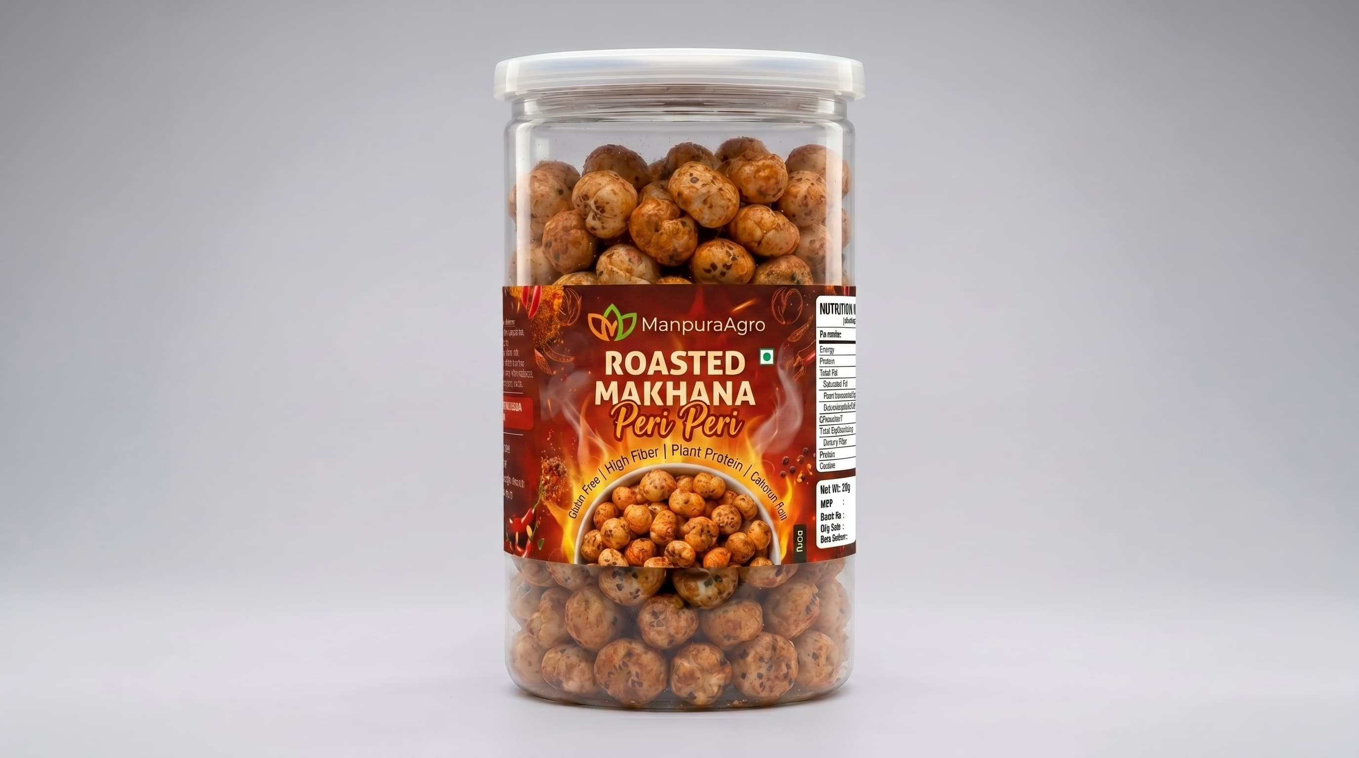 Roasted Makhana - Peri Peri